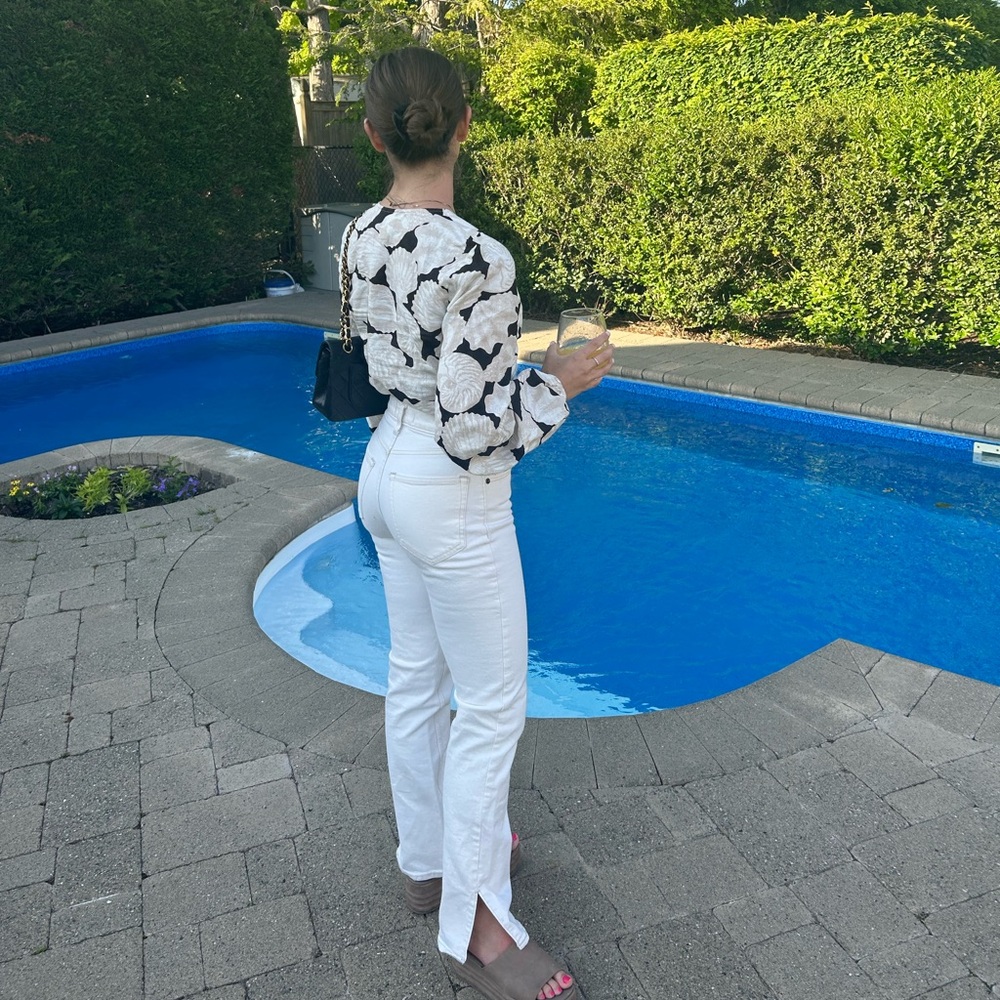 Abercrombie Cream Jeans